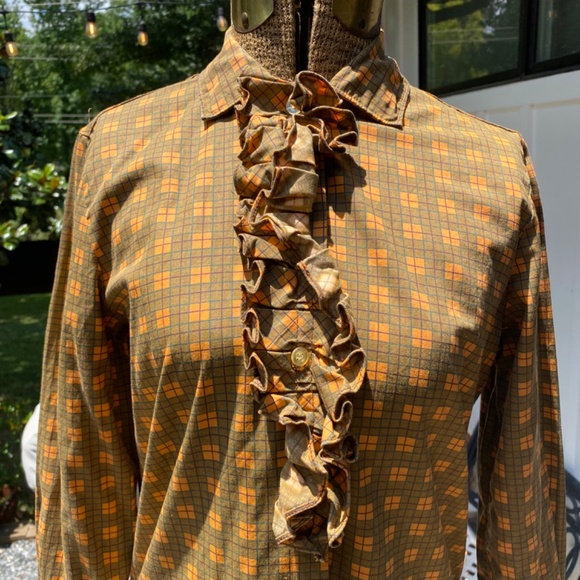 Vintage Permanent Press 60’s Checkered Dress - Picture 2 of 6